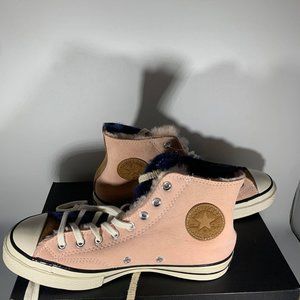 Converse Chuck 70 Genuine Shearling Lined Sneaker,